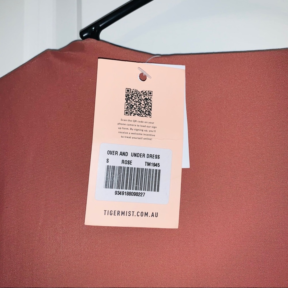 NWT Tiger Mist |  Over Under Dress Rose - Picture 6 of 9